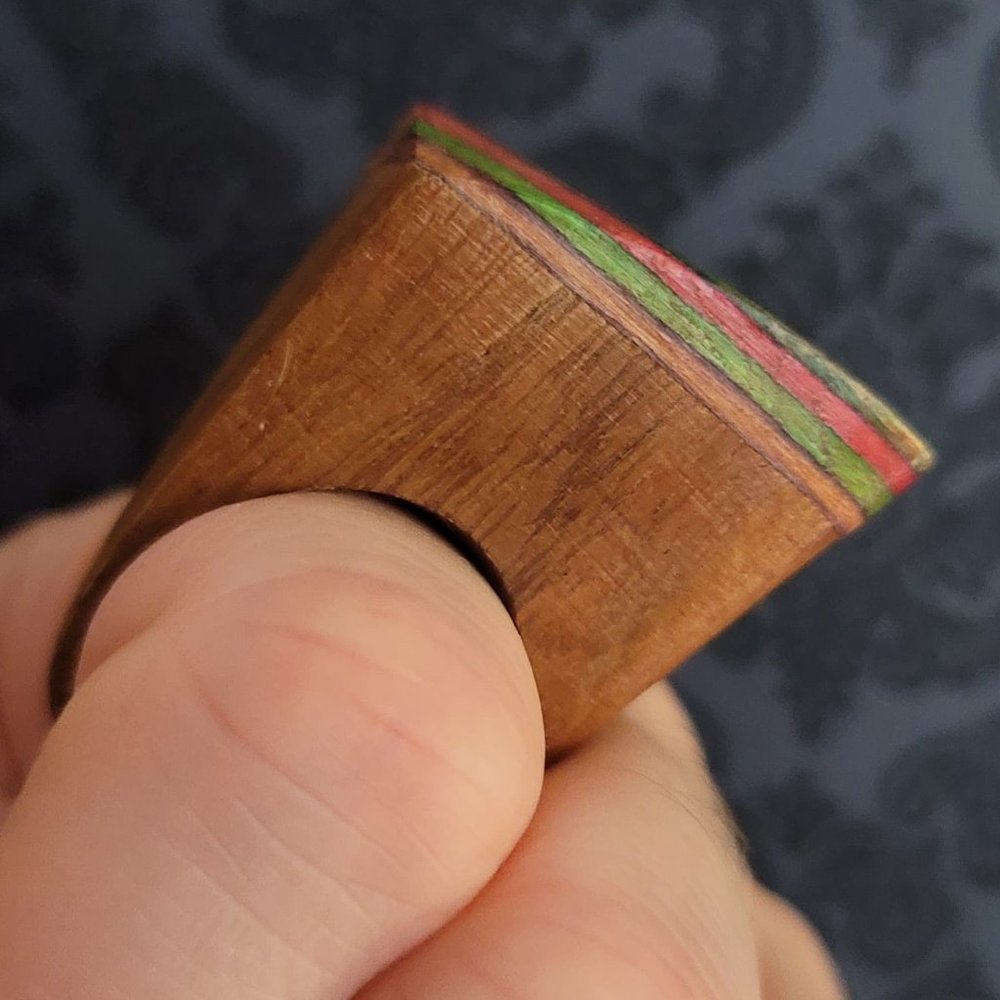 Wooden Chunky Ring